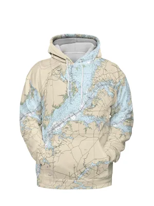 The Sassafras River Lightweight Hoodie Sweatshirt