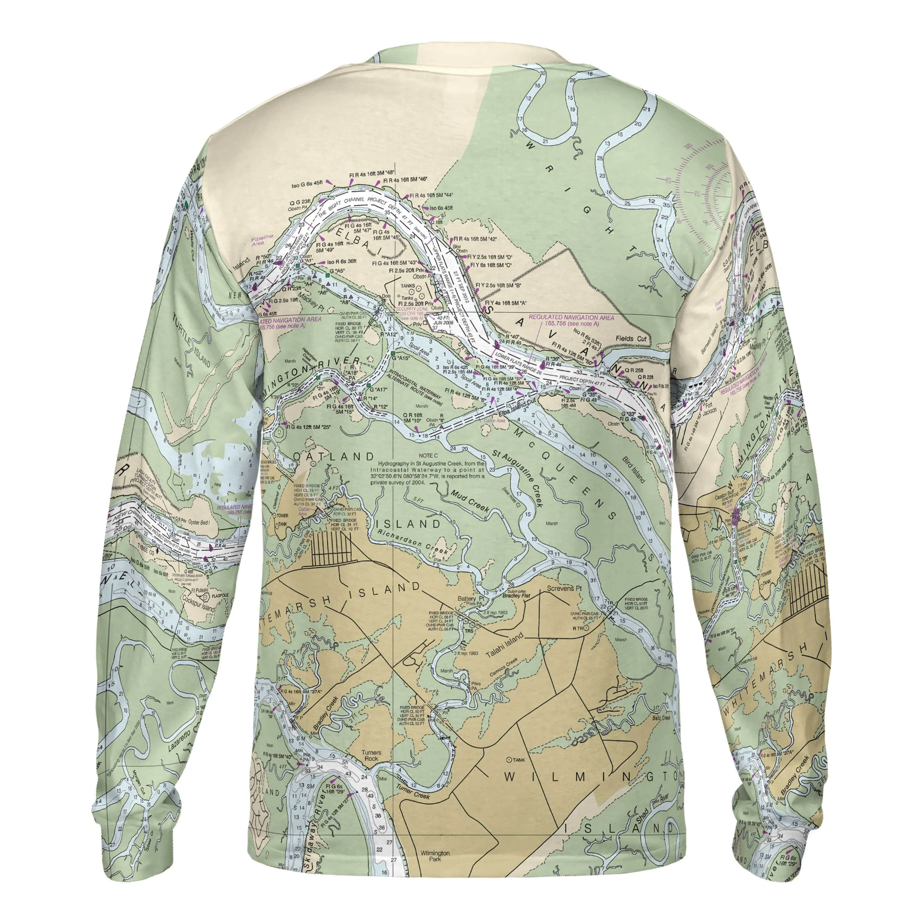 The Savannah River Long Sleeve Performance Tee