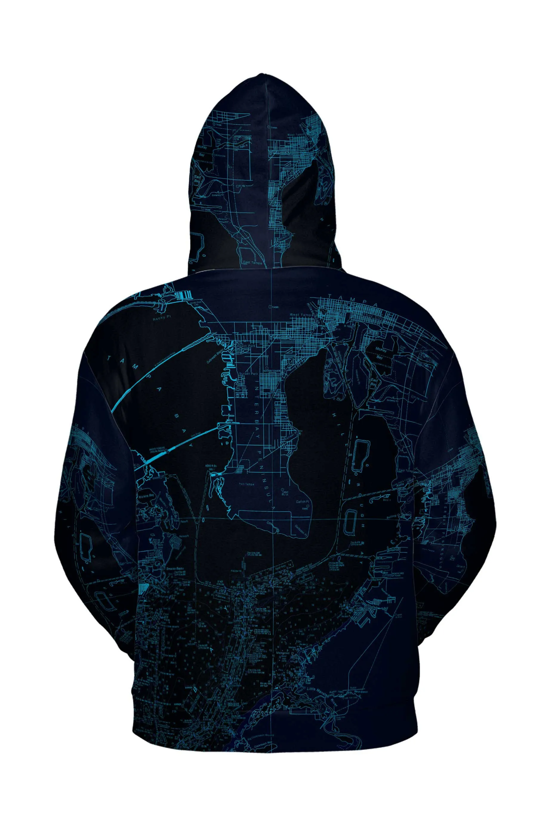 The Tampa Bay by Starlight Lightweight Hoodie Sweatshirt
