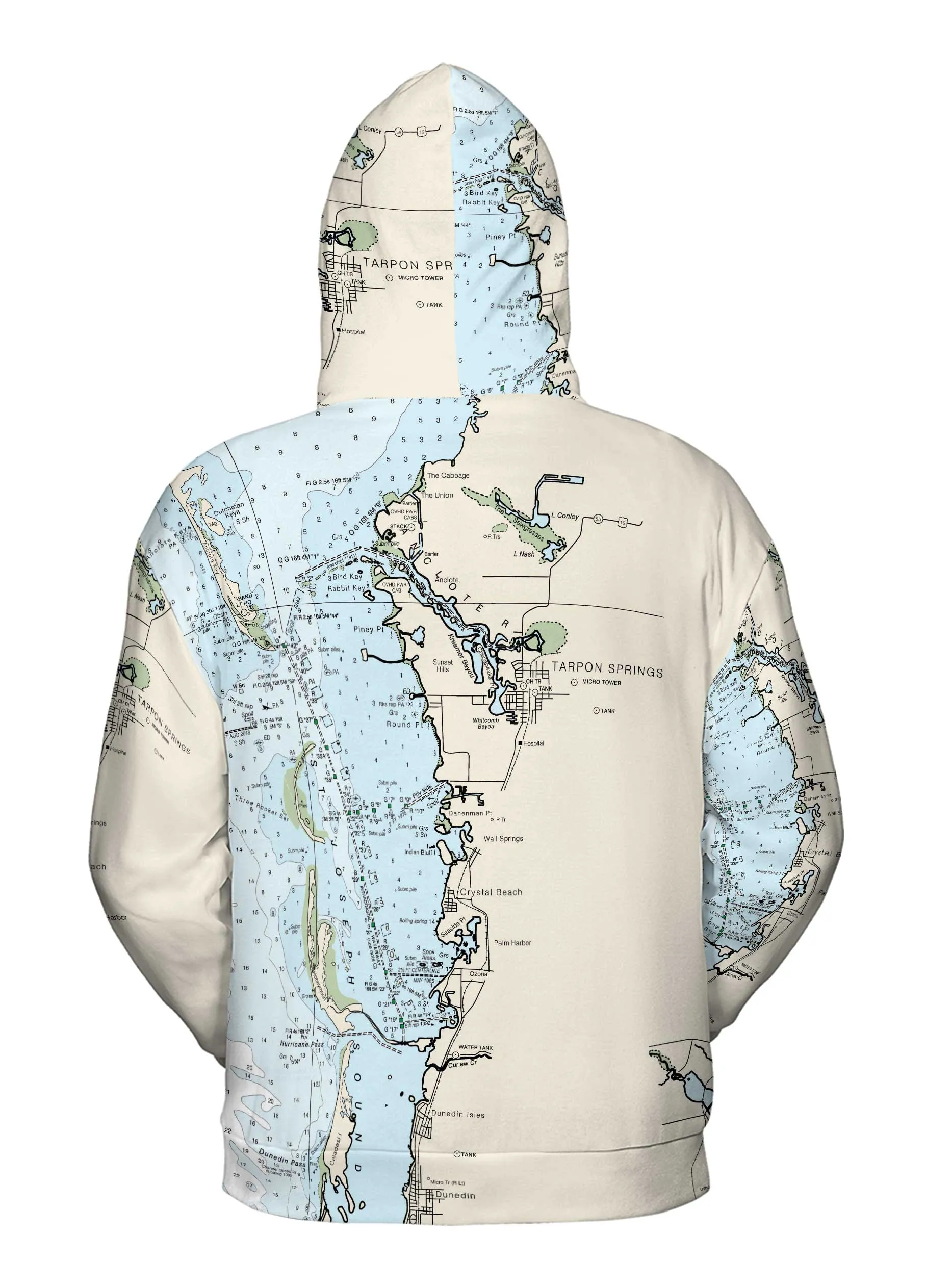 The Tarpon Springs Lightweight Hoodie Sweatshirt