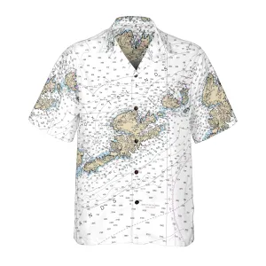 The Unalaska Island Coconut Button Camp Shirt