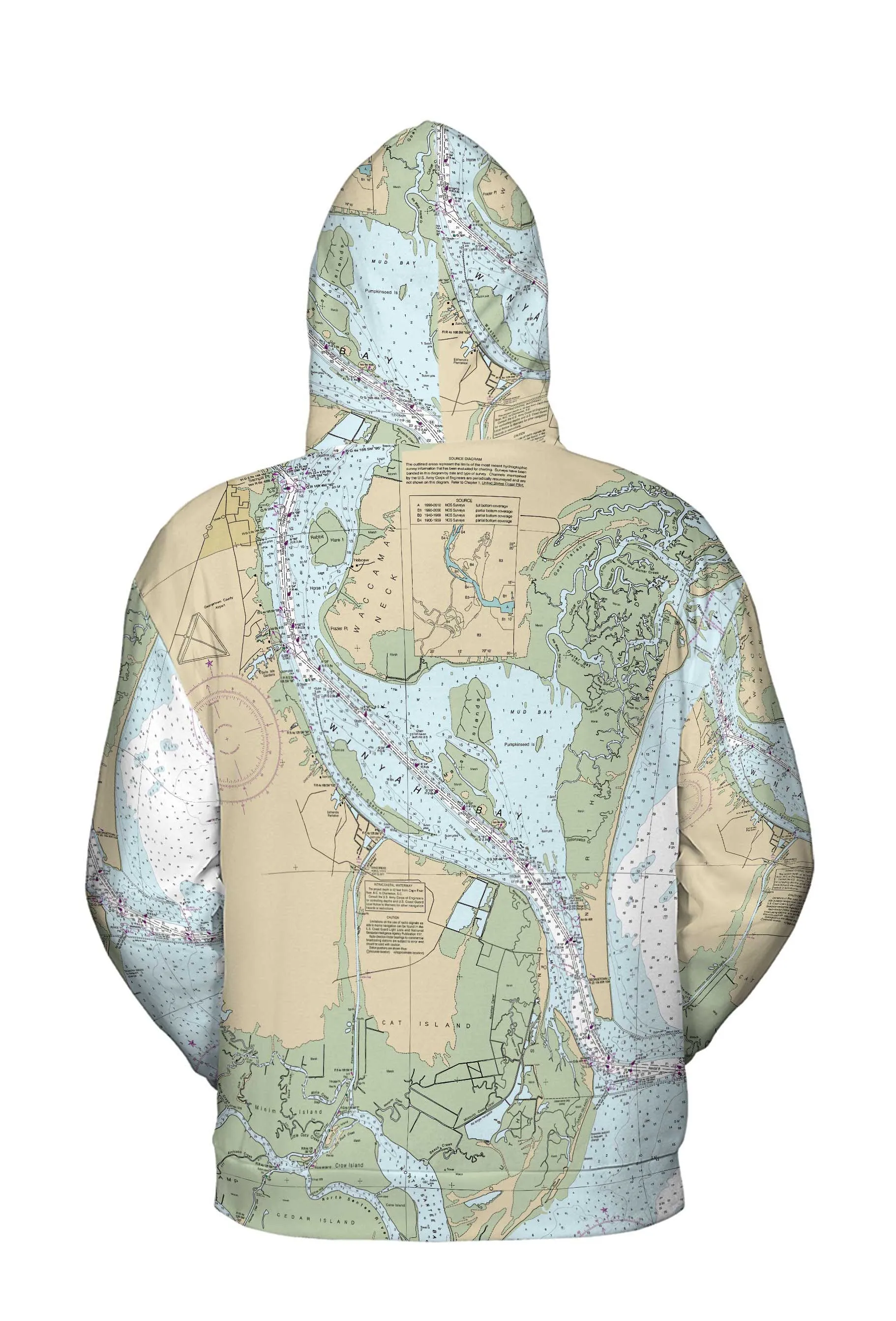 The Winyah Bay Lightweight Hoodie Sweatshirt