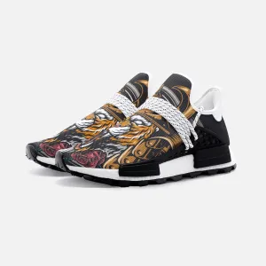Tiger samurai Unisex Lightweight Custom shoes