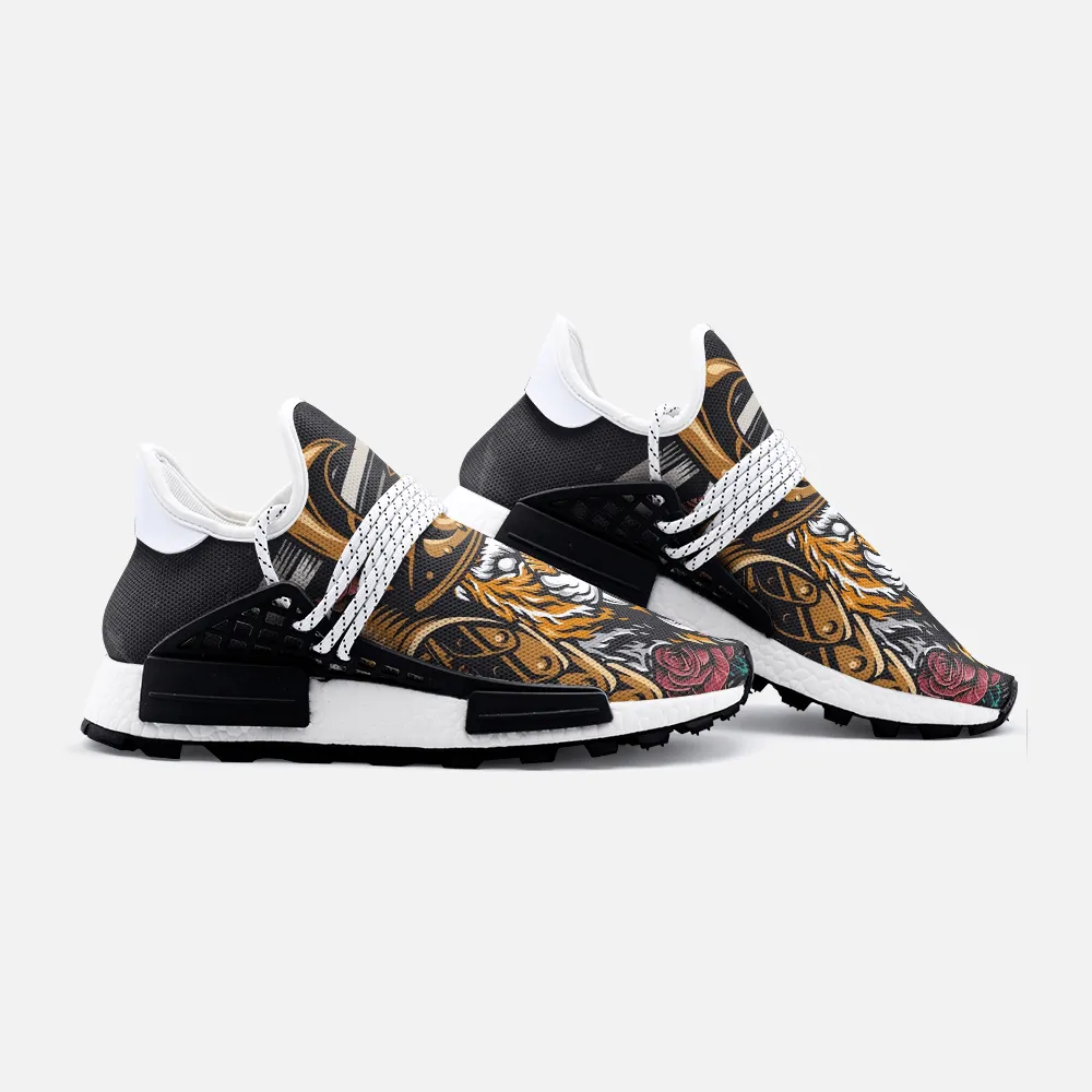 Tiger samurai Unisex Lightweight Custom shoes