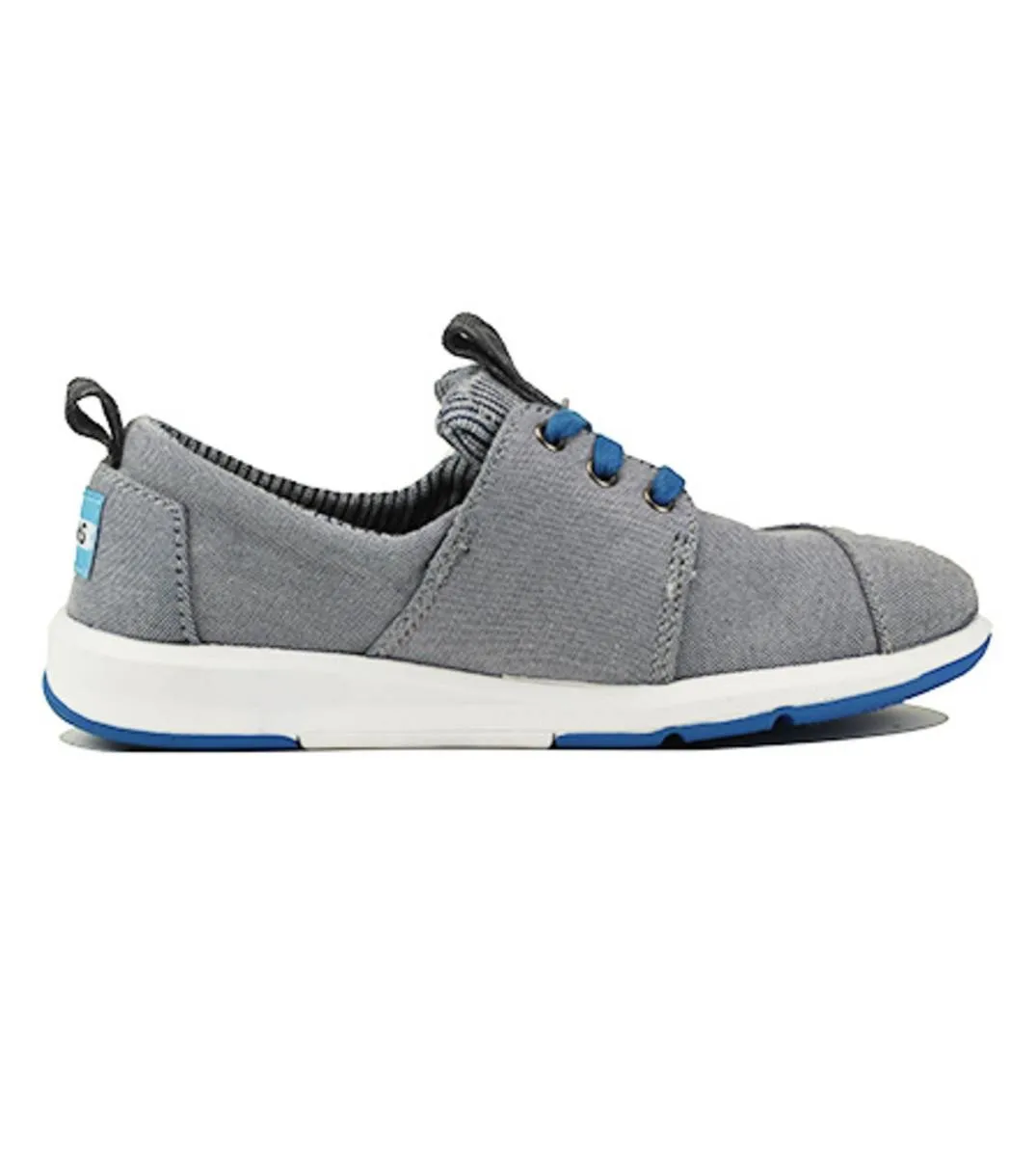 Toms for Kids: Del Rey Sneaker Blue Chambray
