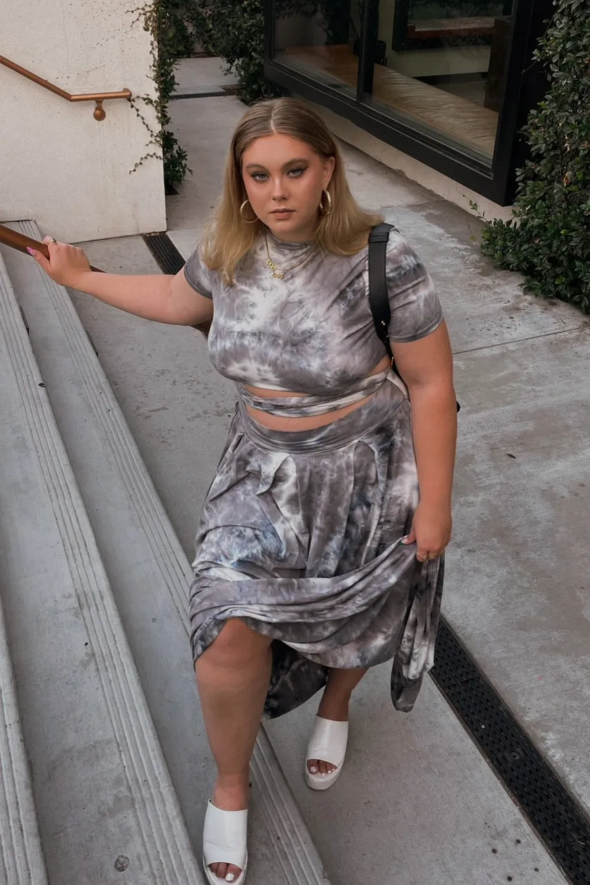 Toree Wrap Around Short Sleeve Top