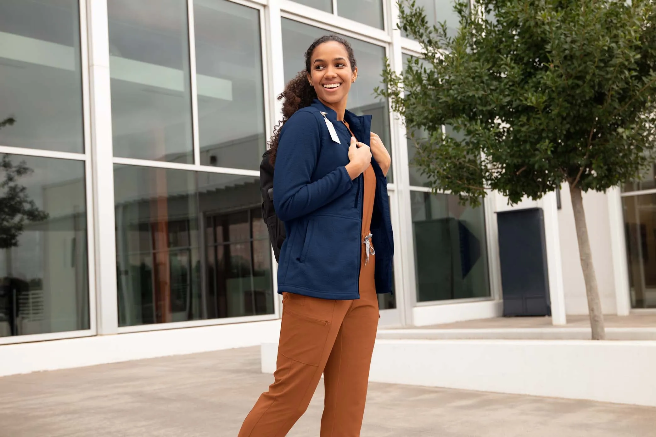 UMSL Knits and Layers Women's Fleece Full Zip Jacket With Logo