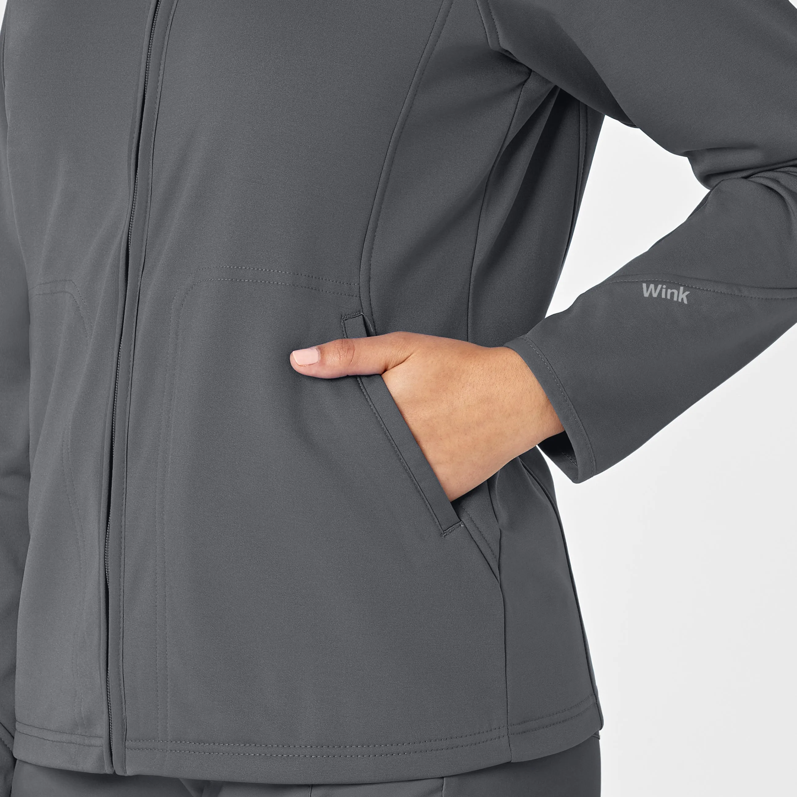 UMSL Knits and Layers Women's Fleece Full Zip Jacket With Logo
