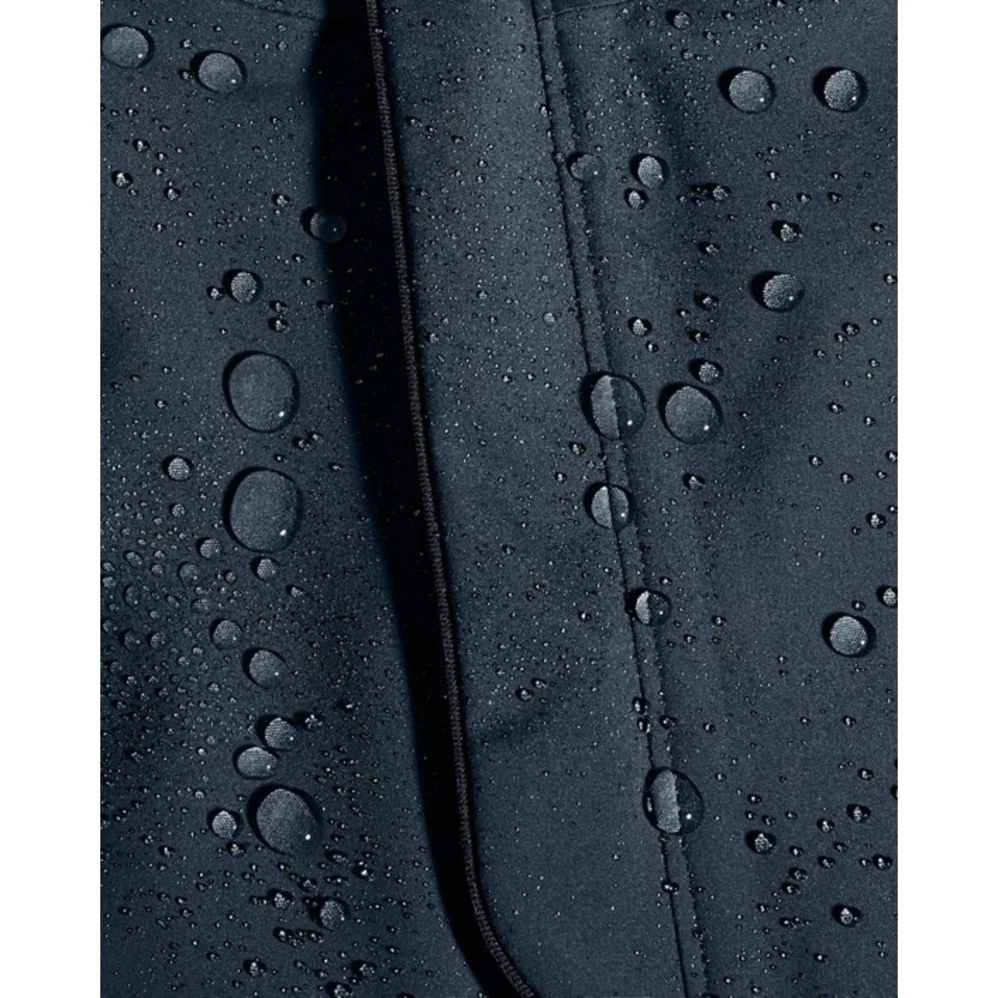 Under Armour Mens Spring Rain Jacket - BLACK/MECHANIC BLUE/MECHANIC BLUE