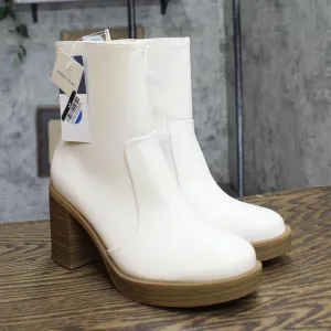 Universal Thread Jenna Platform Boots with Memory Foam Insole Off White 7M