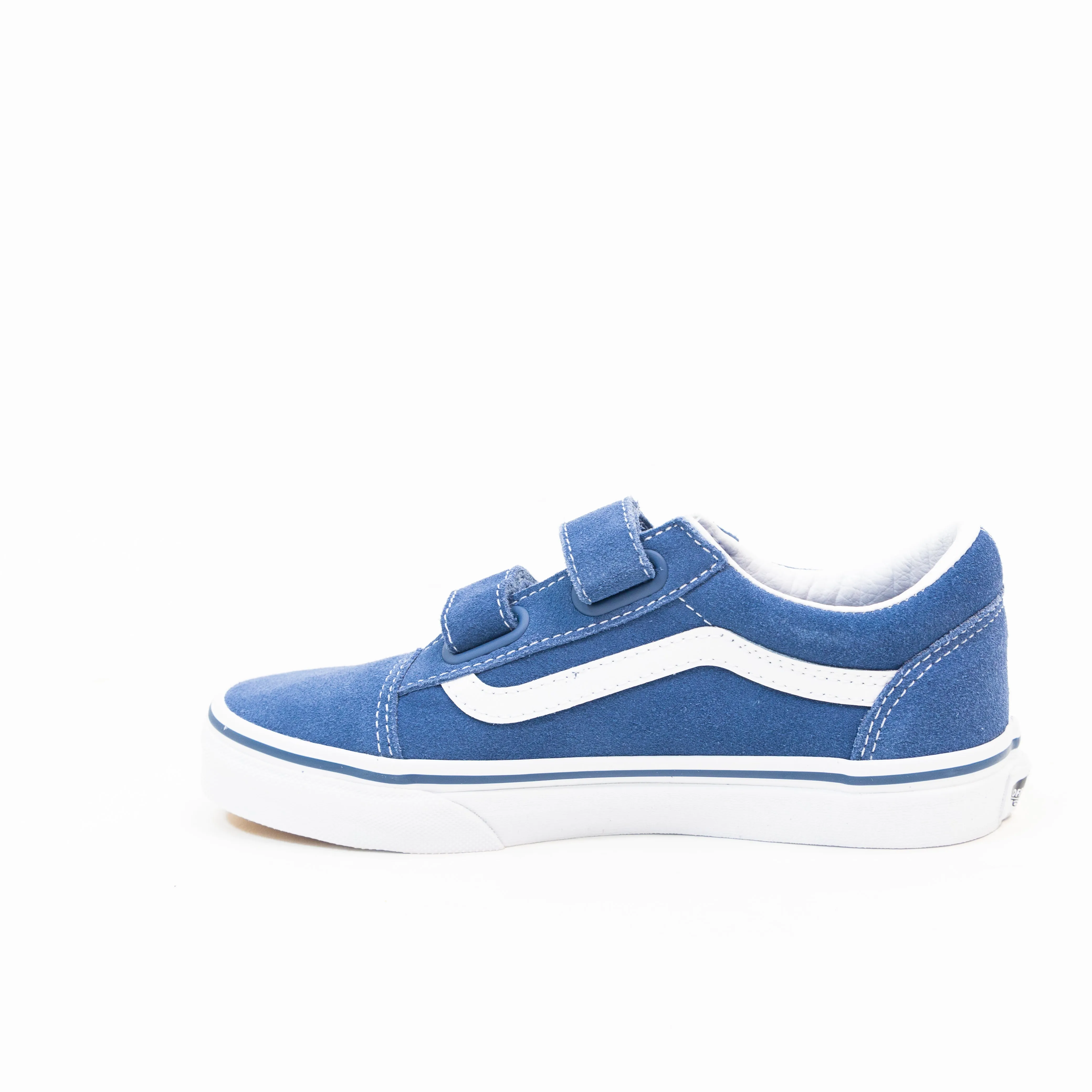 Vans Toddler and Kids Old Skool V - Suede Vintage Indigo