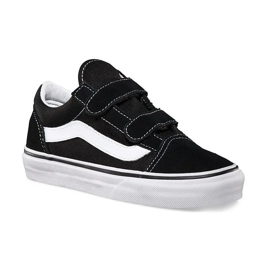 VANS Youth Old Skool V Black/True White