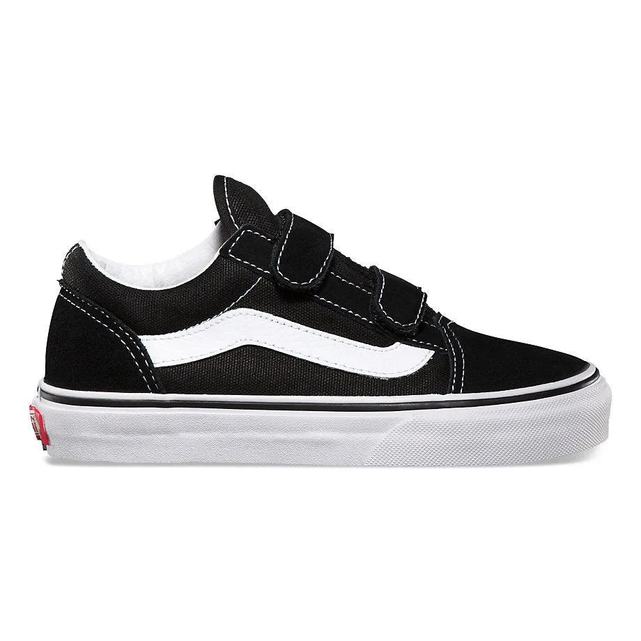 VANS Youth Old Skool V Black/True White