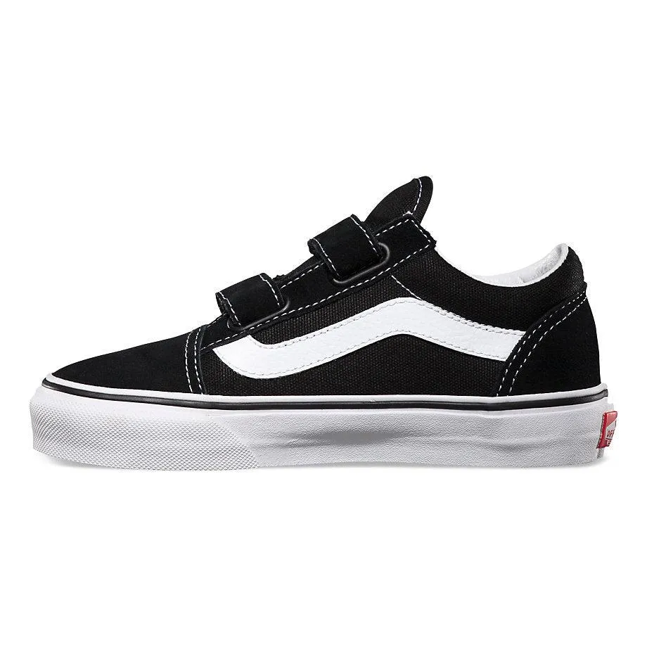 VANS Youth Old Skool V Black/True White