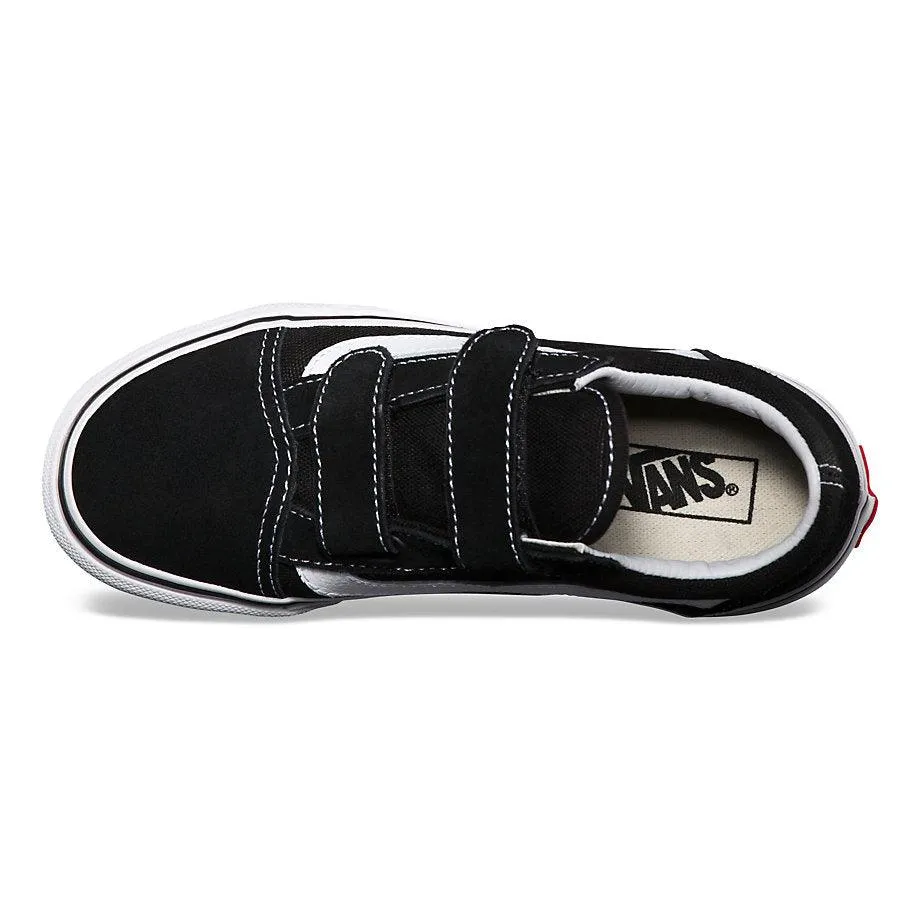 VANS Youth Old Skool V Black/True White