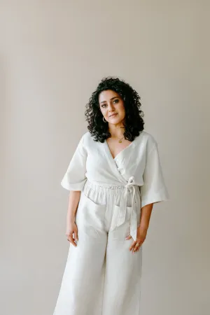 Waffle Jumpsuit Robe