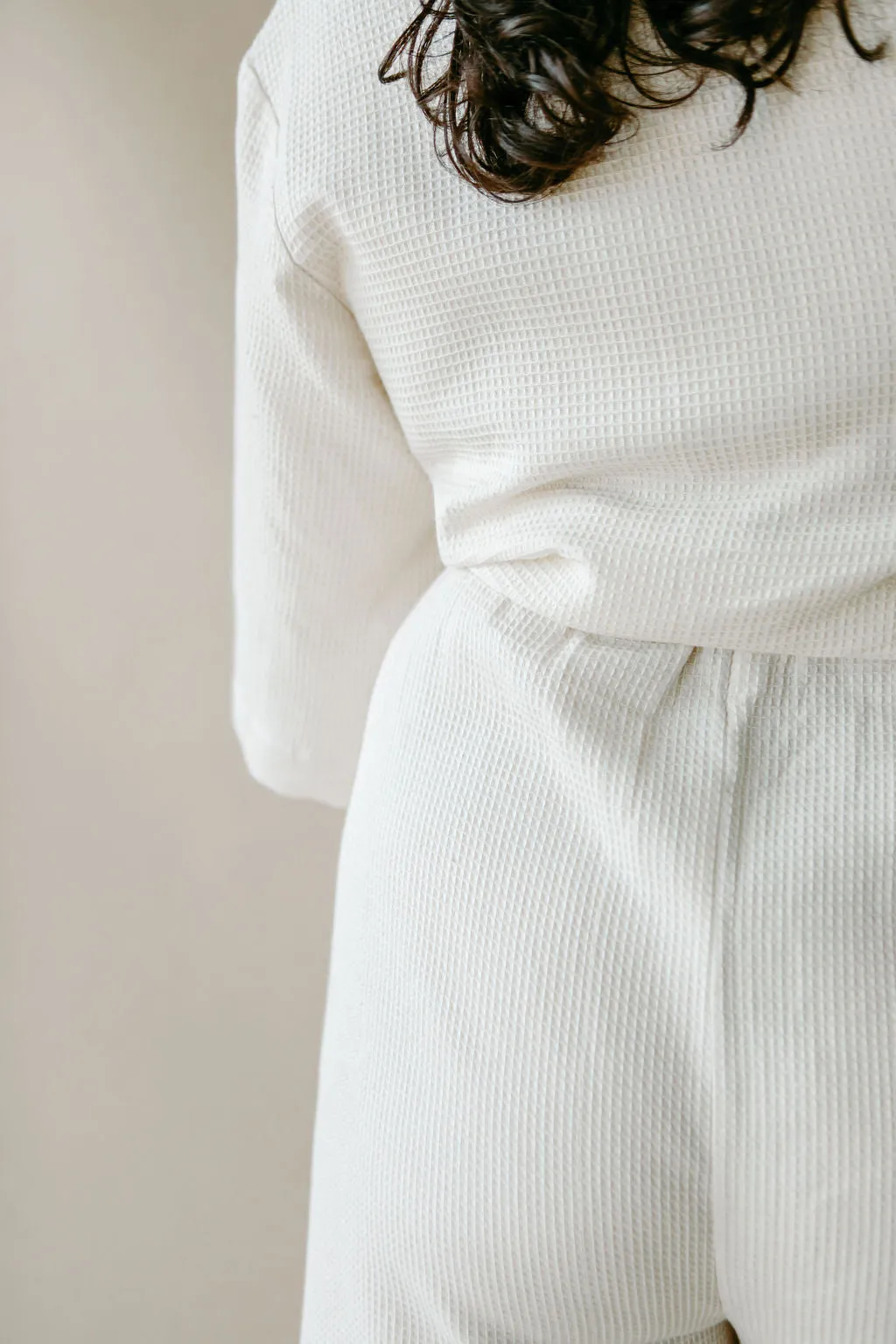 Waffle Jumpsuit Robe