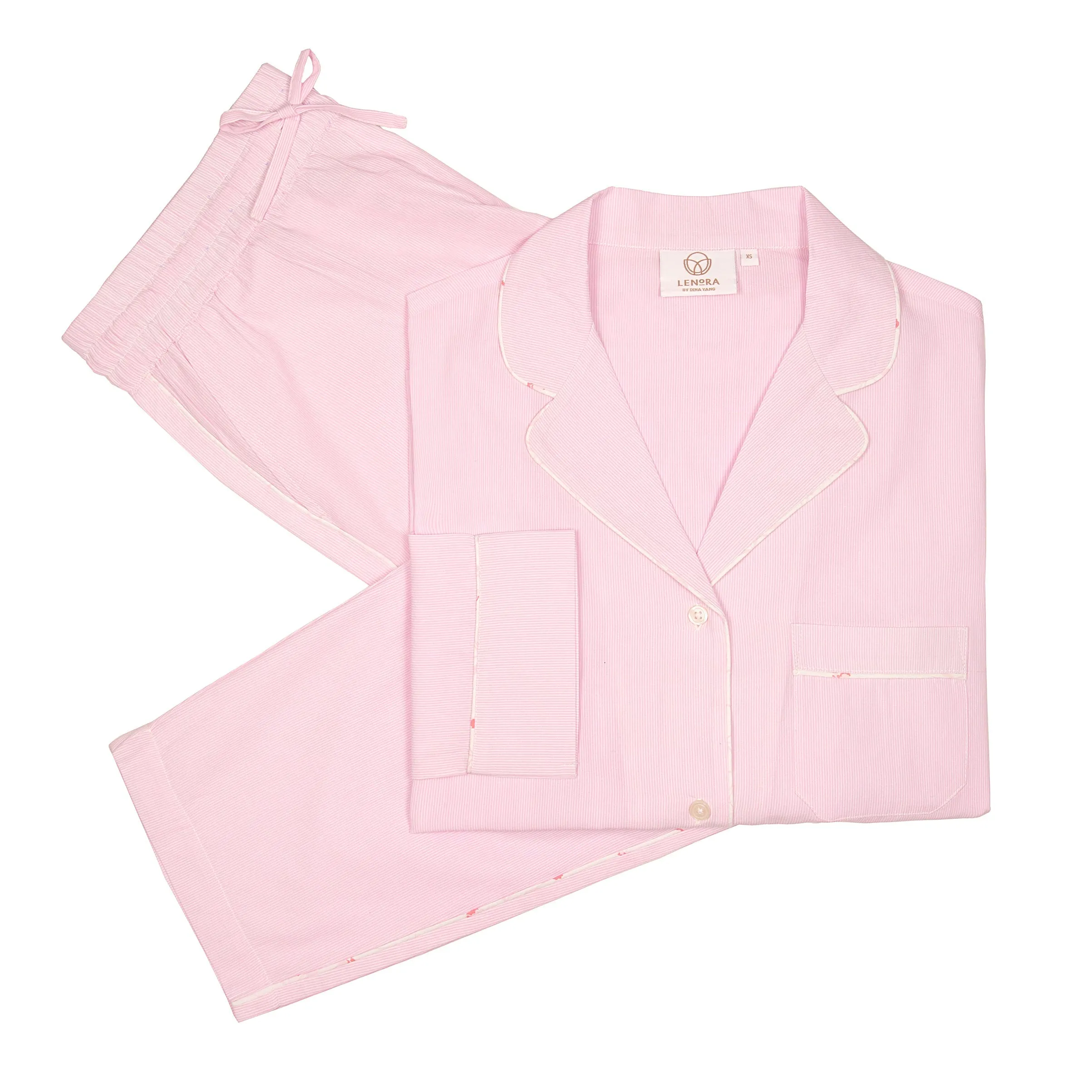 Women's Classic Pinstripe Pajama Set