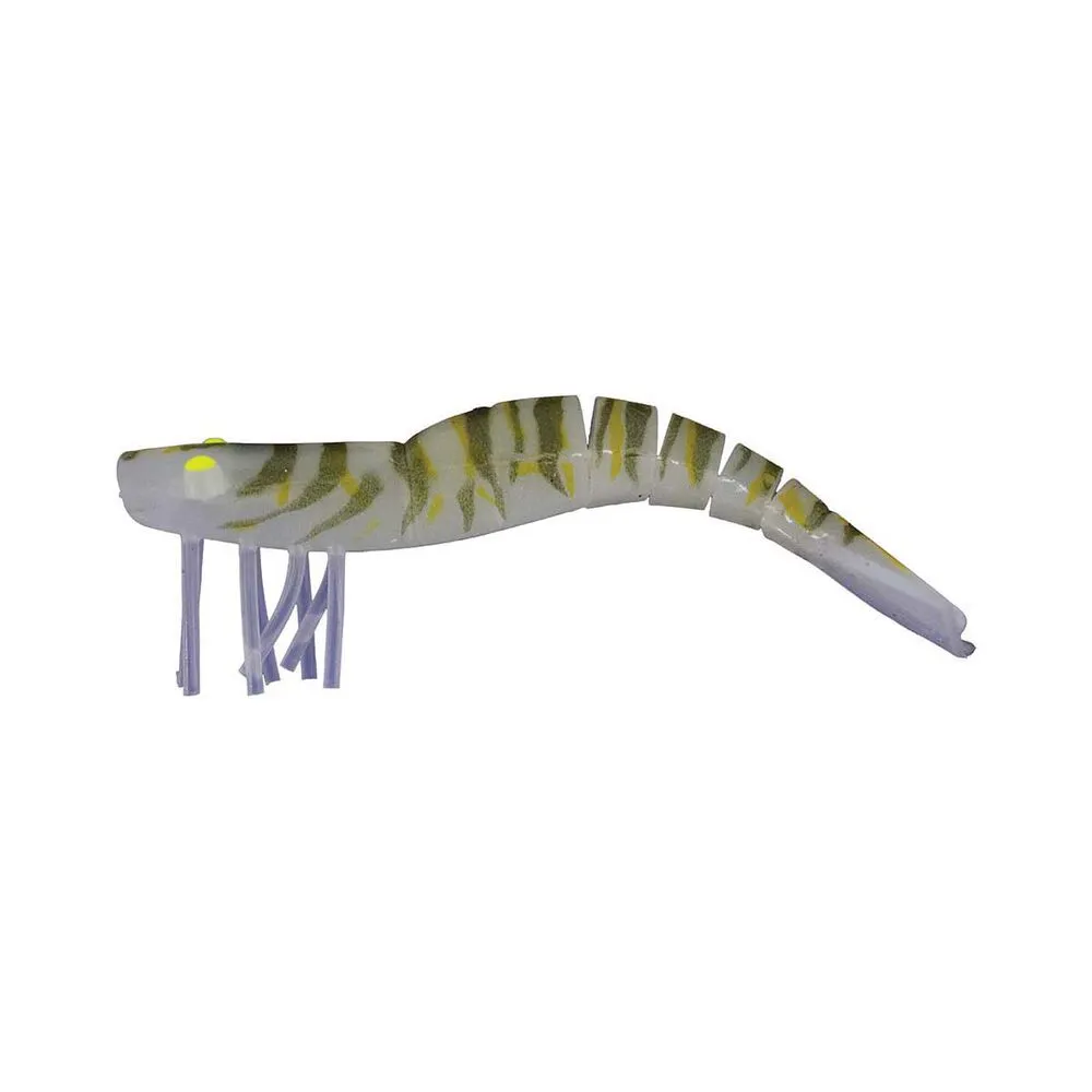 Zerek Live Shrimp Unrigged Soft Plastic Lure Value Pack 5 Inch