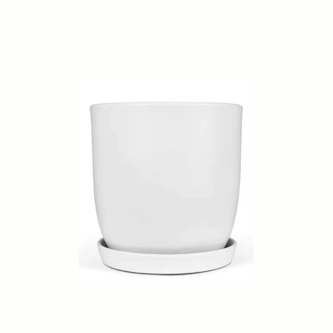 ZZZ  Jessa Egg Pot Matte White 170mm
