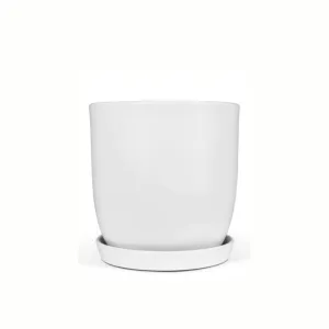 ZZZ  Jessa Egg Pot Matte White 170mm
